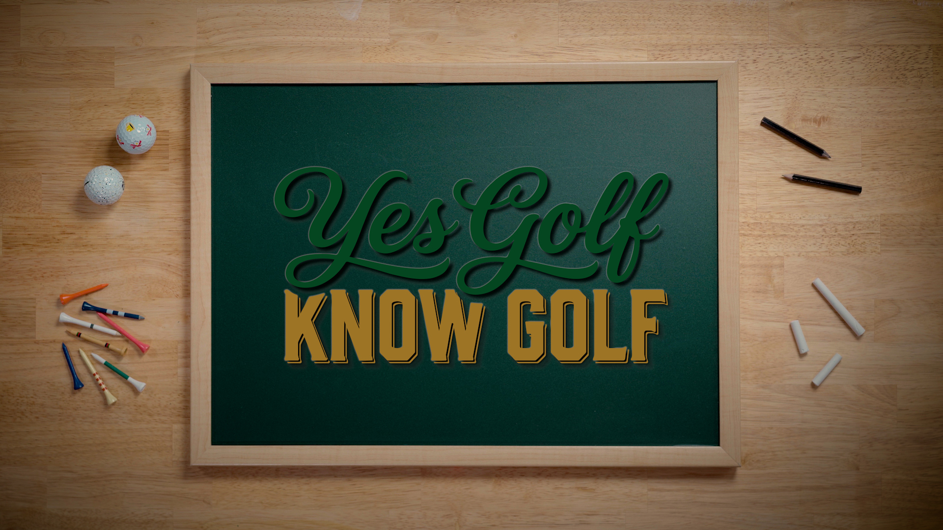 Yes Golf Know Golf